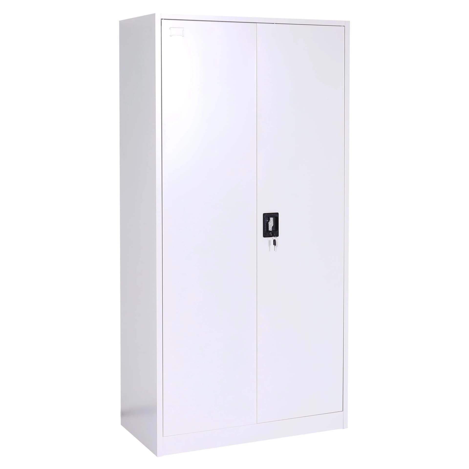 MCW Aktenschrank MCW-L60 Grau Stahl Mit Kleiderstange - Bild 2