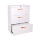 Hängeregisterschrank MCW-A10, Aktenschrank weiß, 103x76x46cm Bild 2