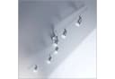 B.K.LICHT LED Deckenspots 6-flammig Silber Schwenkbar Bild 3