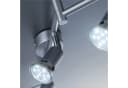 B.K.LICHT LED Deckenspots 6-flammig Silber Schwenkbar Bild 4