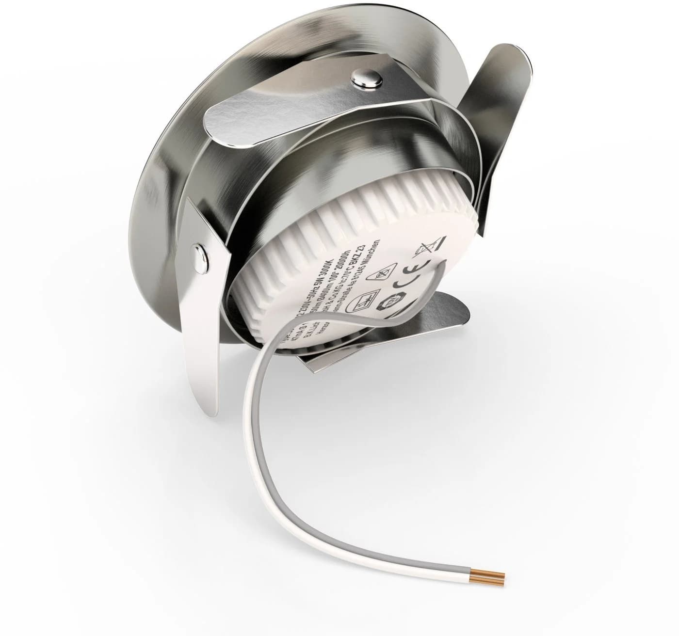 B.K.LICHT LED Einbauleuchte 12er Set Schwenkbar Ultra-Flach Silber - Bild 4