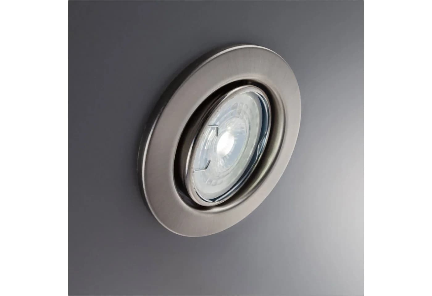 B.K.LICHT 6er Set LED Einbaustrahler Dimmbar Schwenkbar Silber - Bild 5