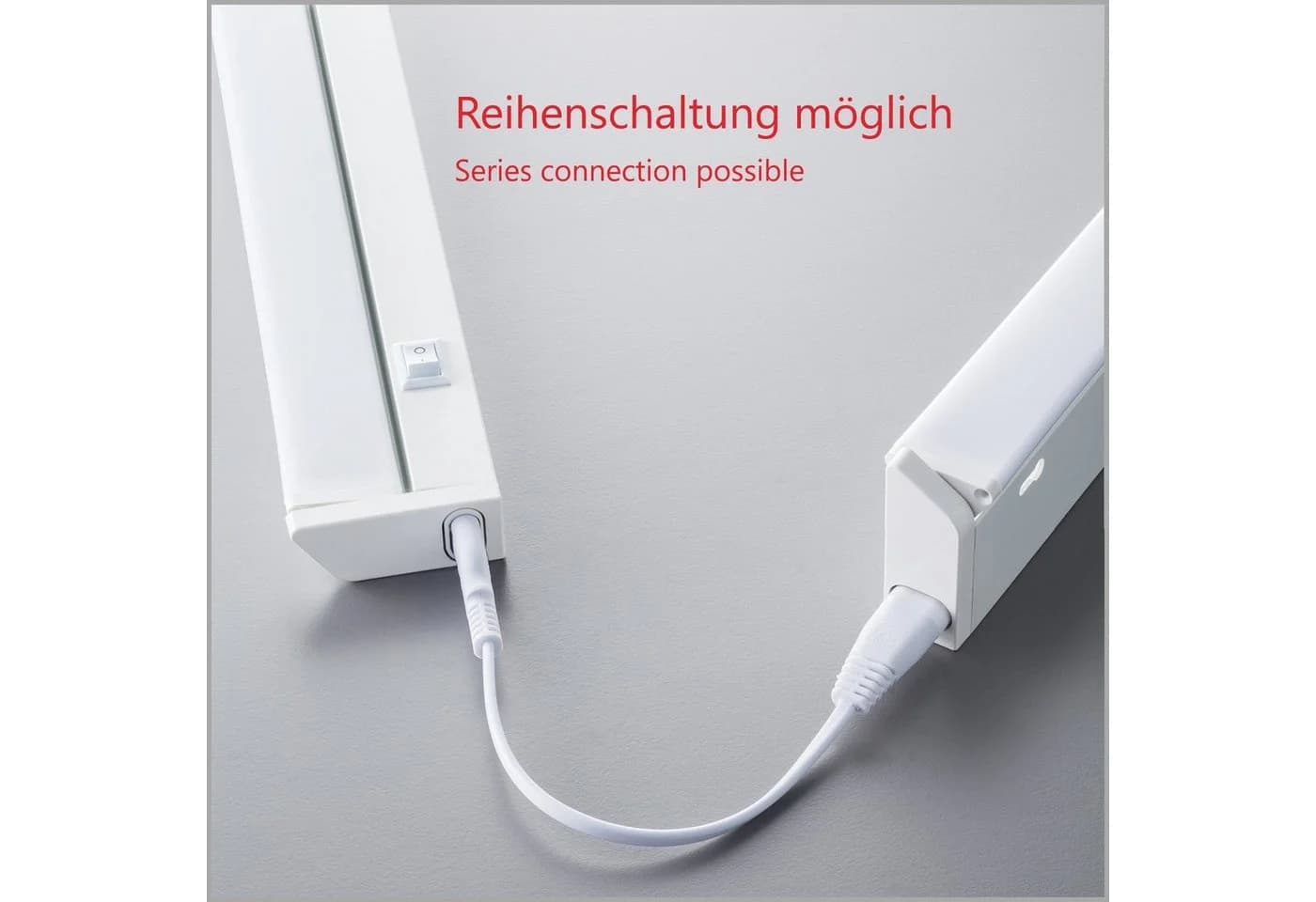 B.K.Licht Lichtleiste Maria LED Unterbaulampe 9W Neutralweiß Küchenleuchte