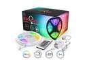 B.K.Licht LED-Streifen RGB 5m Selbstklebend Dimmbar Fernbedienung Bild 3