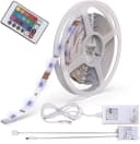B.K.Licht LED-Streifen RGB 5m Selbstklebend Dimmbar Fernbedienung Bild 4