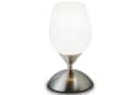 B.K.LICHT Tischleuchte Silber Touchdimmer Dimmbar Bild 2