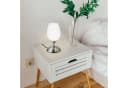 B.K.LICHT Tischleuchte Silber Touchdimmer Dimmbar Bild 3