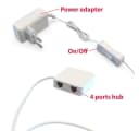 B.K.Licht LED Unterbauleuchte 3er Set Warmweiß Aluminium Modern Bild 3