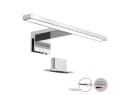 B.K.Licht LED Spiegelleuchte Carina IP44 chrom/schwarz 60cm Bild 3