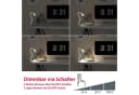 B.K.Licht LED Klemmleuchte Sirius Weiß Dimmbar Schwanenhals Bild 5