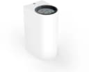 B.K.Licht Außen-Wandleuchte LED Volans Schwarz/Weiß IP44 Bild 4