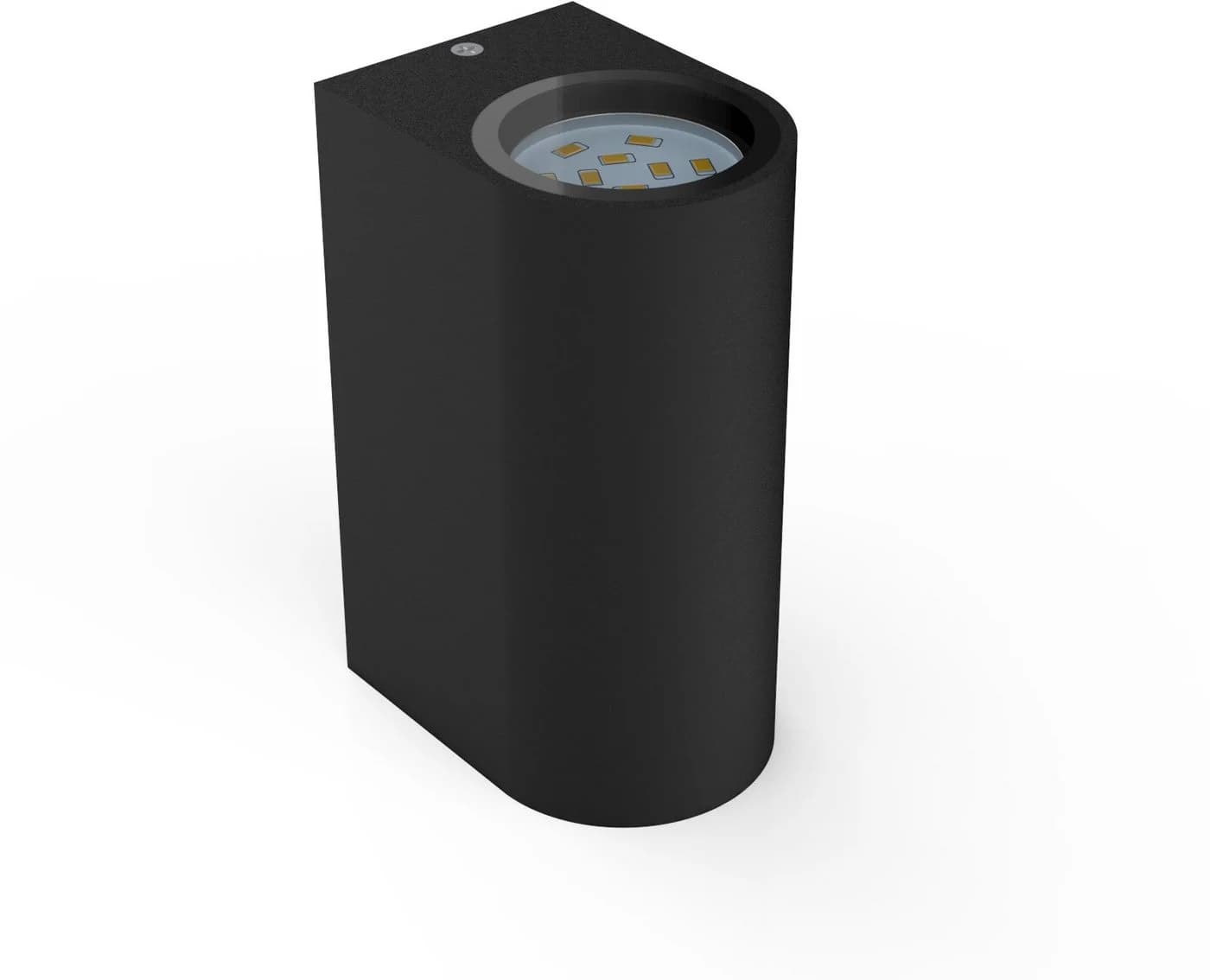 B.K.Licht Außen-Wandleuchte LED Volans Schwarz/Weiß IP44 - Bild 5