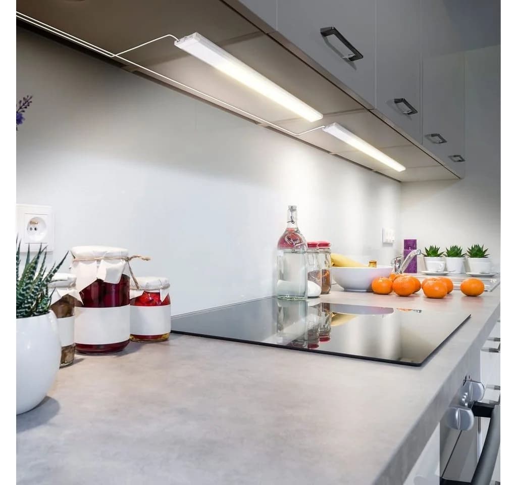 B.K.Licht LED Unterbauleuchte 57cm Warmweiß mit Schalter - Bild 4