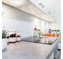 B.K.Licht LED Unterschrankleuchte 6er Set Warmweiß Aluminium Bild 1