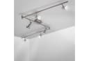 B.K.LICHT LED Deckenspots 6-flammig schwenkbar drehbar silber Bild 2