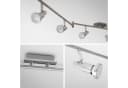 B.K.LICHT LED Deckenspots 6-flammig schwenkbar drehbar silber Bild 3
