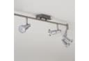 B.K.LICHT LED Deckenspots 6-flammig schwenkbar drehbar silber Bild 5
