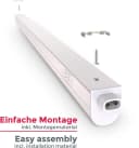 B.K.Licht LED Unterbauleuchte 15W 1200lm Neutralweiß Stecksystem Bild 3
