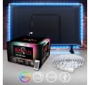 B.K.Licht LED TV Hintergrundbeleuchtung RGB Weiß Selbstklebend Fernbedienung Bild 2
