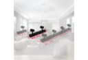 B.K.LICHT LED Deckenspots Schwarz 2-flammig Industriestil Bild 5