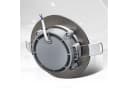 B.K.LICHT LED Einbauleuchte 3er Set Bad Einbaustrahler Dimmbar IP44 Silber Bild 1