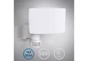 B.K.Licht LED Außen-Wandleuchte mit Bewegungsmelder IP44 Weiß Bild 1