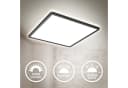 B.K.LICHT Ultraflaches LED Panel Schwarz 42cm Indirektes Licht Bild 1