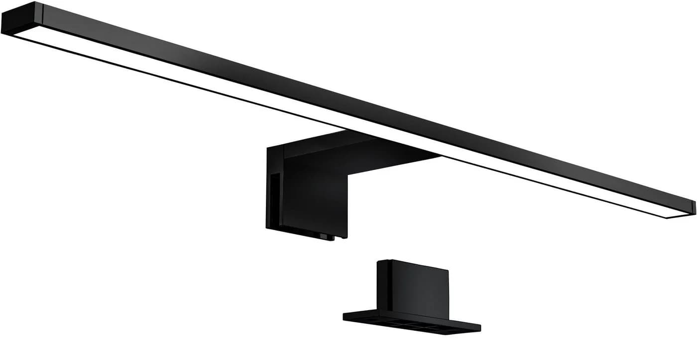 B.K.LICHT LED Spiegelleuchte Schwarz 60 cm IP44 - Bild 3