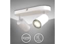 B.K.Licht Deckenleuchte LED Spotlampe GU10 Schwarz/Weiß Bild 1