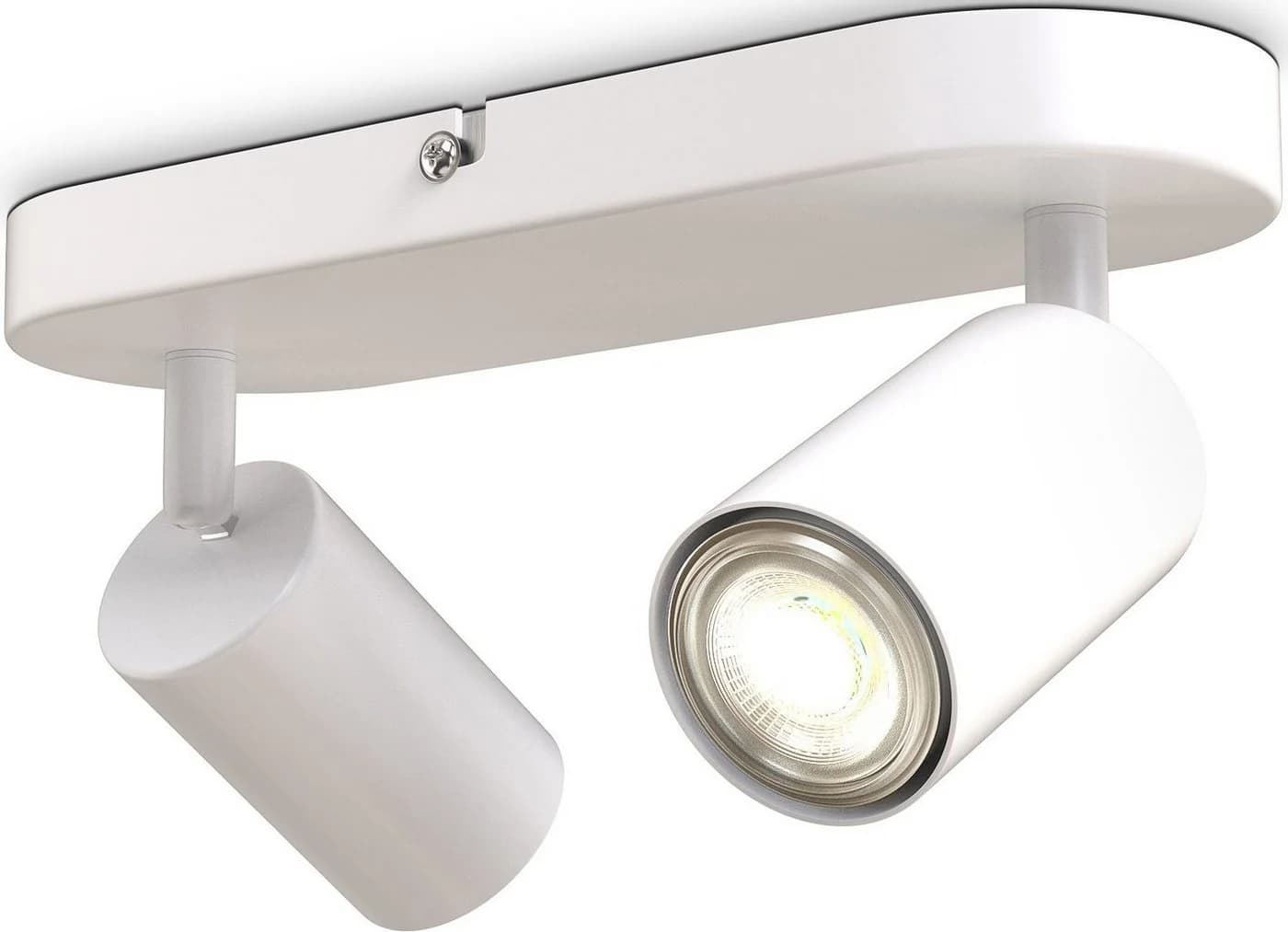 B.K.Licht Deckenleuchte LED Spotlampe GU10 Schwarz/Weiß - Bild 2