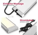 B.K.Licht LED Unterbauleuchte 575mm Silber Modern Bild 1