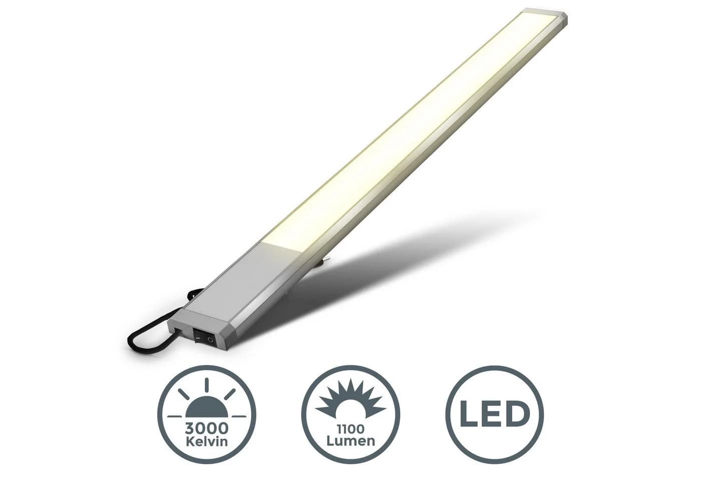 B.K.Licht LED Unterbauleuchte 575mm Silber Modern - Bild 4