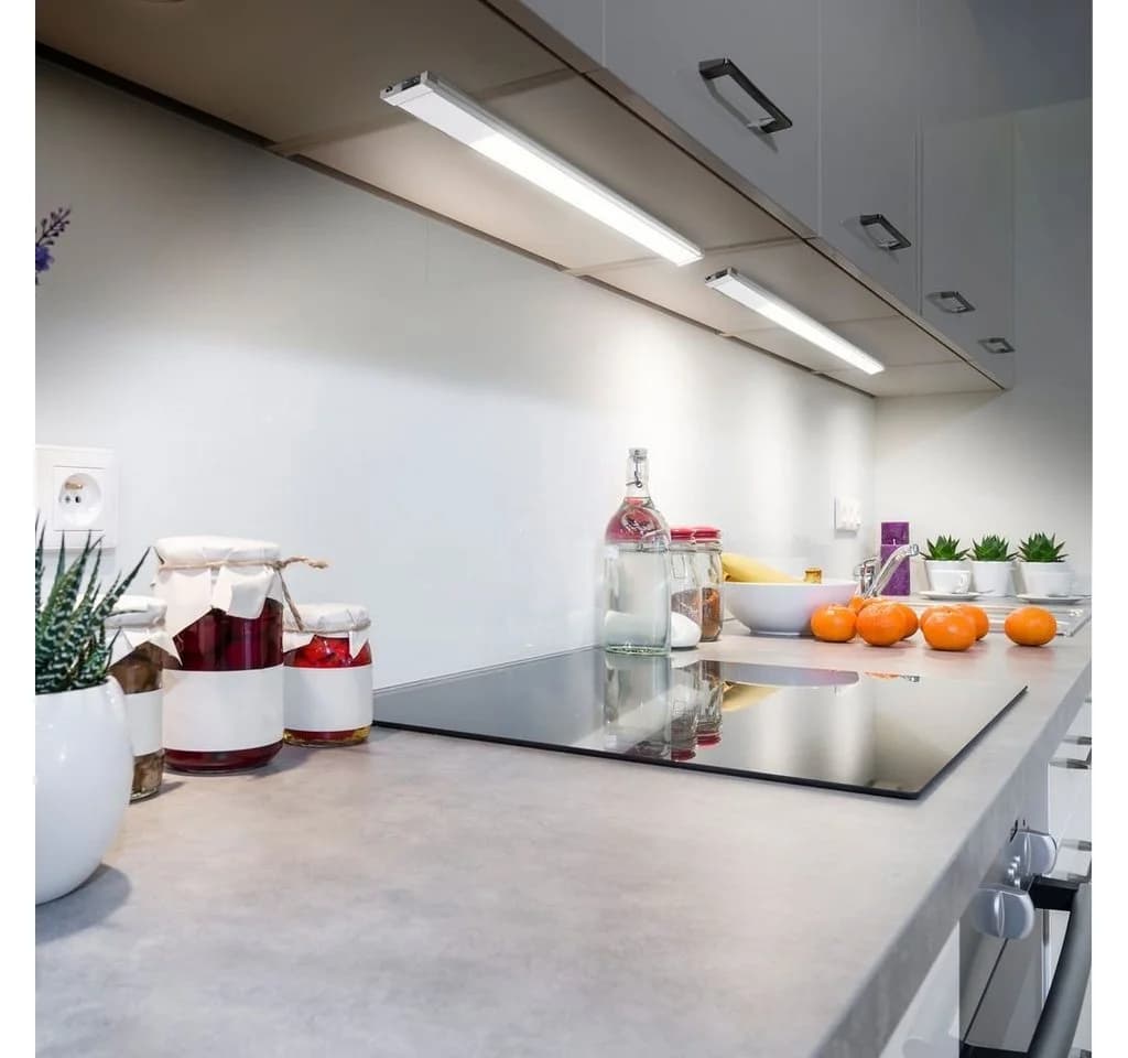 B.K.Licht LED Unterbauleuchte 575mm Silber Modern - Bild 5