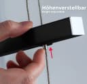 B.K.LICHT LED Pendelleuchte Schwarz Dimmbar Höhenverstellbar Bild 4