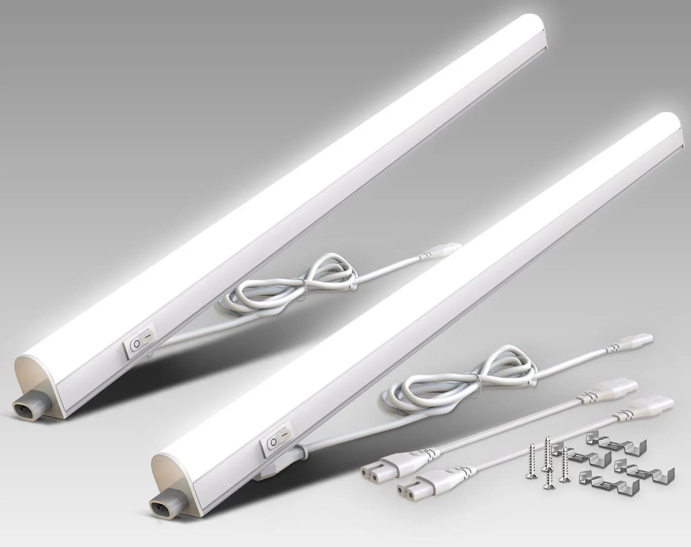 B.K.LICHT 2er Set LED Unterschrankleuchte Weiß Neutralweiß - Bild 2