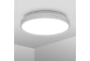 B.K.Licht LED Bad-Deckenleuchte Silber IP44 12W 4000K Bild 5