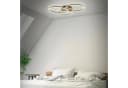 B.K.Licht LED Deckenleuchte Schwarz CCT Dimmbar Fernbedienung Bild 1