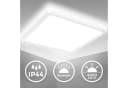 B.K.LICHT LED Deckenleuchte Ultraflach Neutralweiß Bild 4