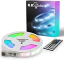 B.K.LICHT LED Stripe 5m RGB mit Fernbedienung Weiß Bild 4