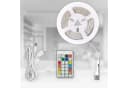 B.K.Licht LED Stripe USB RGBIC 5m mit Musiksensor und Fernbedienung Bild 3