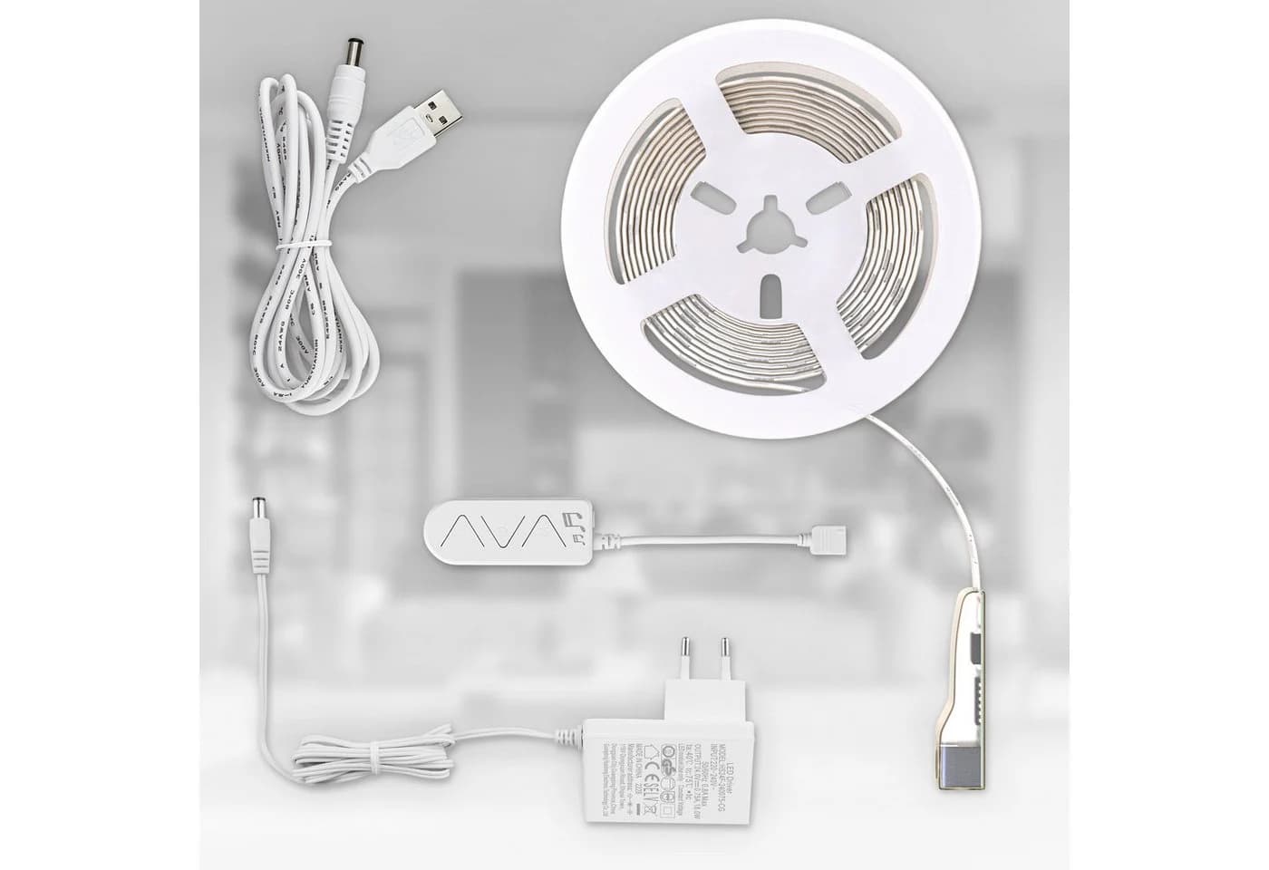 B.K.LICHT LED Stripe Wifi RGBIC 5m App Steuerung Weiß - Bild 3