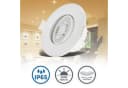 B.K.LICHT LED Einbauleuchte 6er Set Bad IP65 Schwenkbar Weiß Bild 2
