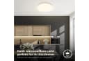 B.K.LICHT LED Deckenleuchte mit Mikrowellensensor, Warmweiß Bild 4