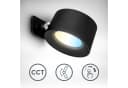 B.K.LICHT LED Wandleuchte Schwarz Magnetisch Akku Dimmbar Bild 2