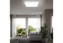 B.K.Licht LED Deckenleuchte BKL1601 Ultraflache Deckenlampe, LED Panel mit Backlight, Neutralweiß, 4.000K, 3.000 Lm, 22W, indirekte Hintergrundbeleuchtung, 42x42cm, Weiß Bild 3