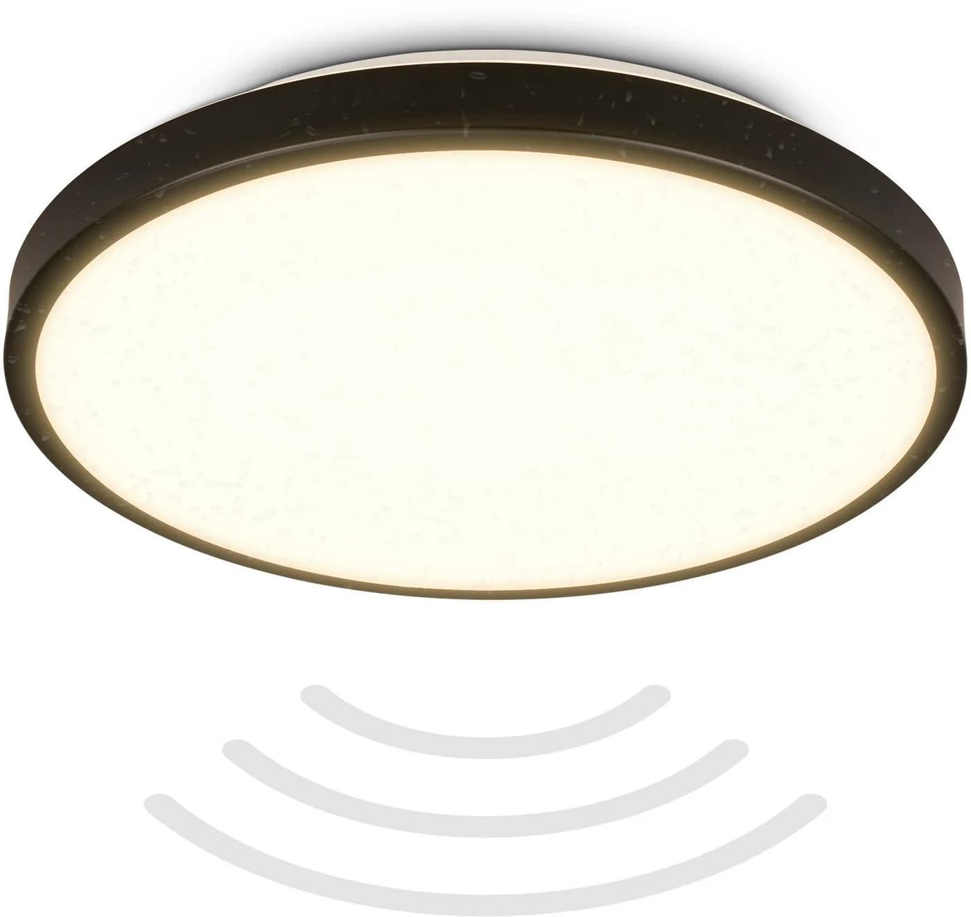 B.K.LICHT LED Deckenleuchte BK_DL1615 Schwarz mit Bewegungsmelder - Bild 2
