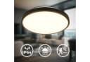 B.K.LICHT LED Deckenleuchte BK_DL1615 Schwarz mit Bewegungsmelder Bild 3
