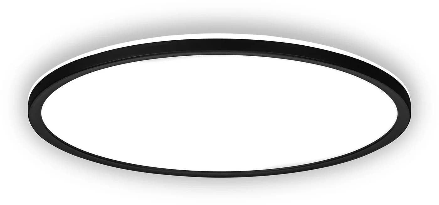 B.K.Licht LED Panel SHALLOW Schwarz 24cm Badlampe - Bild 4