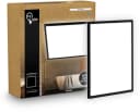 B.K.Licht LED Panel SHALLOW Deckenleuchte Schwarz IP44 Bild 3