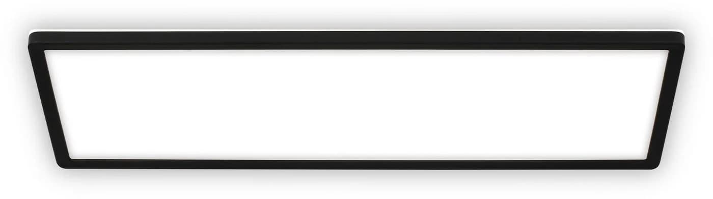 B.K.Licht LED Panel SHALLOW Deckenlampe Schwarz IP44 - Bild 2